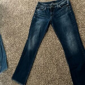 Silver jeans. Soft stretch denim 30x33